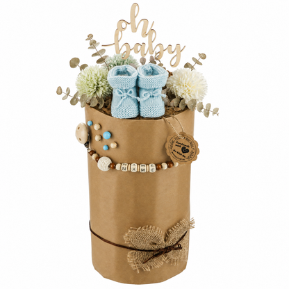 Eco Friendly Windeltorte Blue – Geschenk zur Geburt