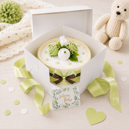 Windeltorte Cakebox neutral