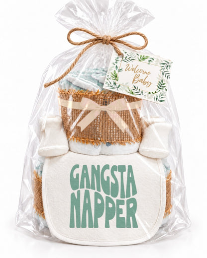 Windeltorte mit Spruch „Gangsta Napper“