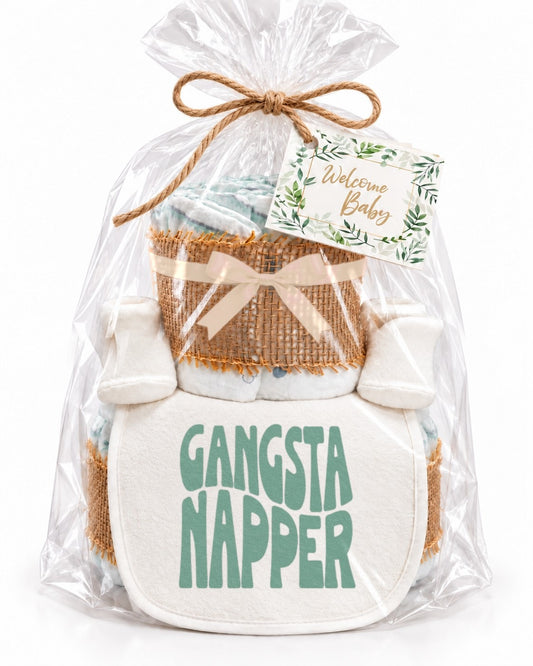 Windeltorte mit Spruch „Gangsta Napper“