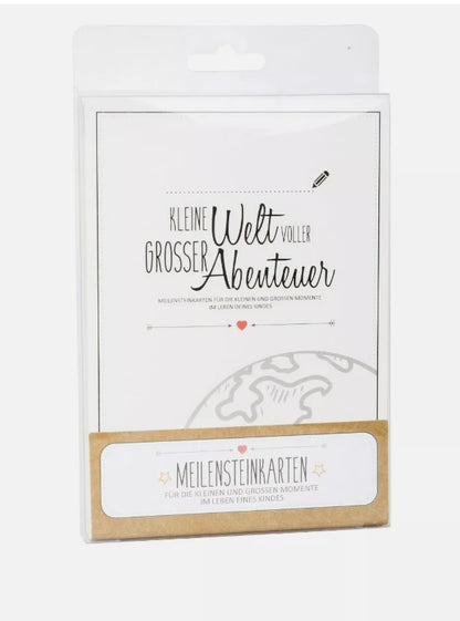 20 Meilenstein-Karten | Baby - Kind | für jeden Fortschritt & besonderen Moment
