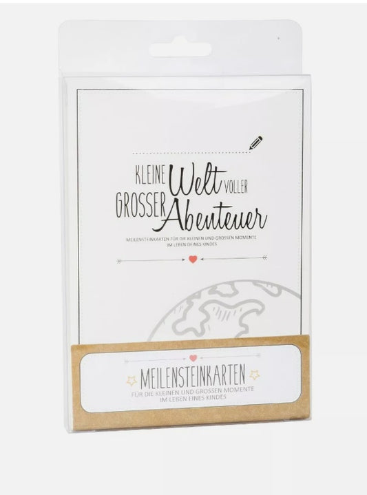 20 Meilenstein-Karten | Baby - Kind | für jeden Fortschritt & besonderen Moment